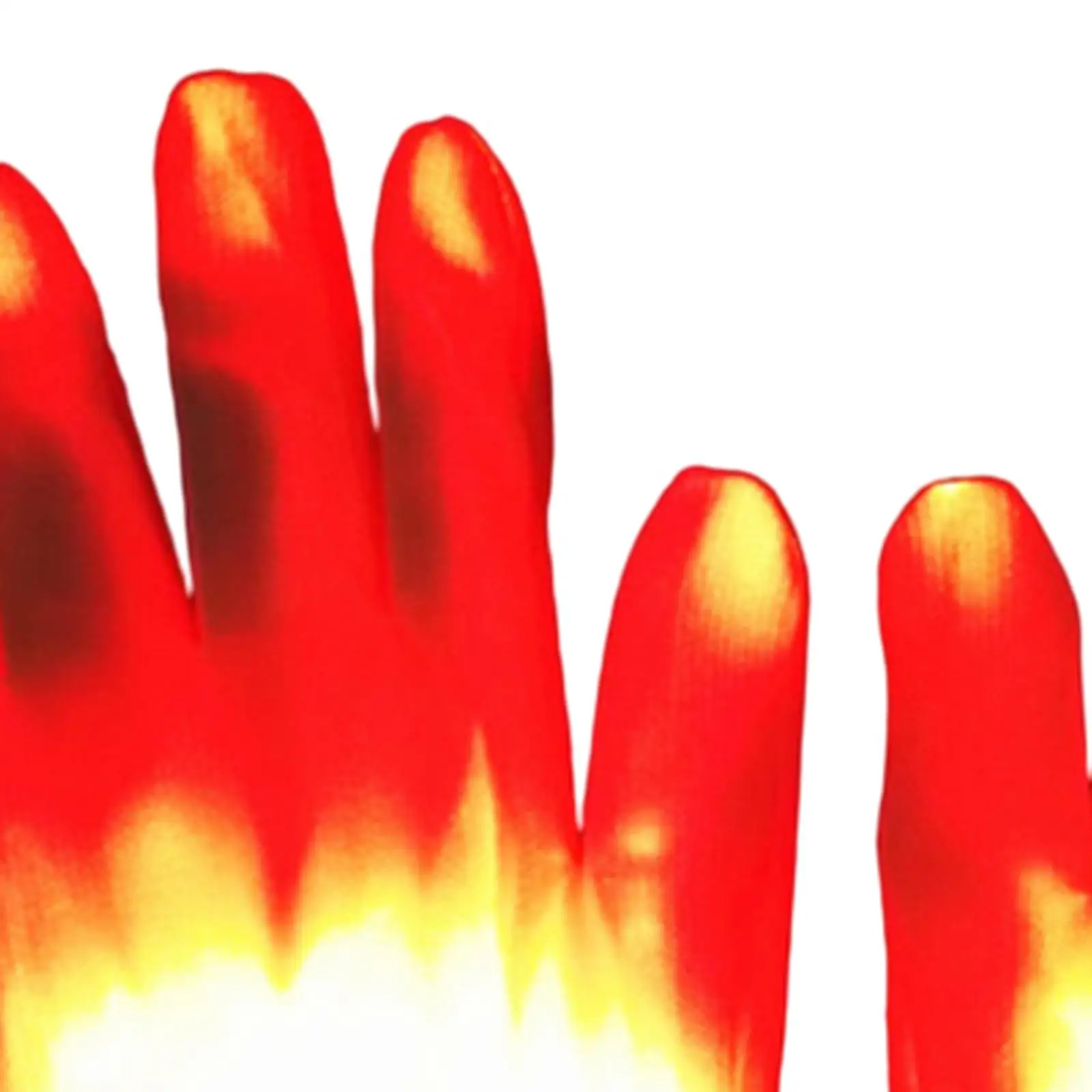 قفازات مضيئة 4xLED مع 8 ألوان قفازات وامضة رائعة للأولاد في عيد الميلاد باللون الأحمر #4