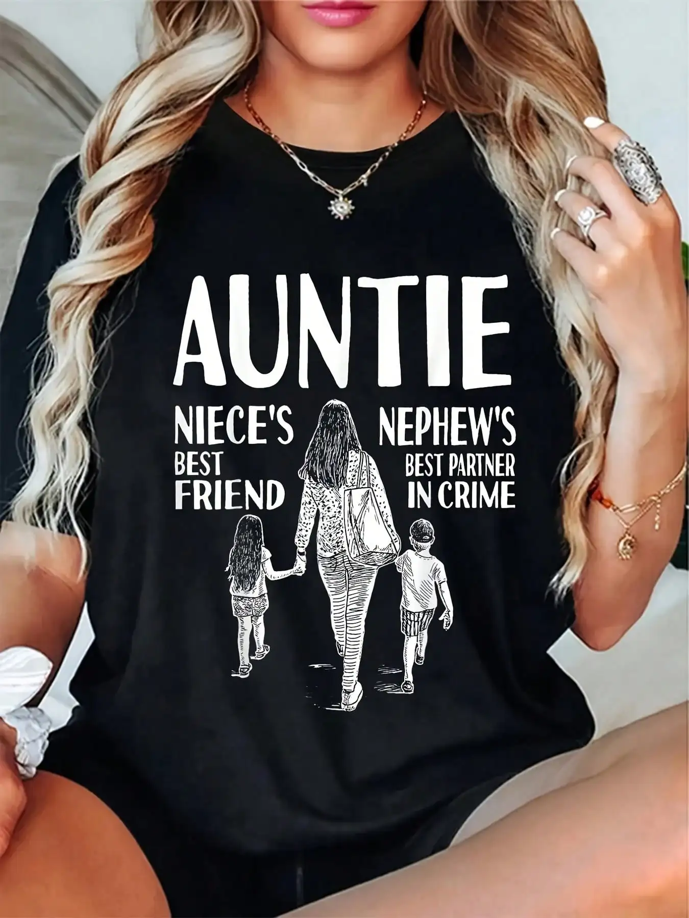 Auntie Niece's Best Nephew's Best Partner In Crime T-Shirt