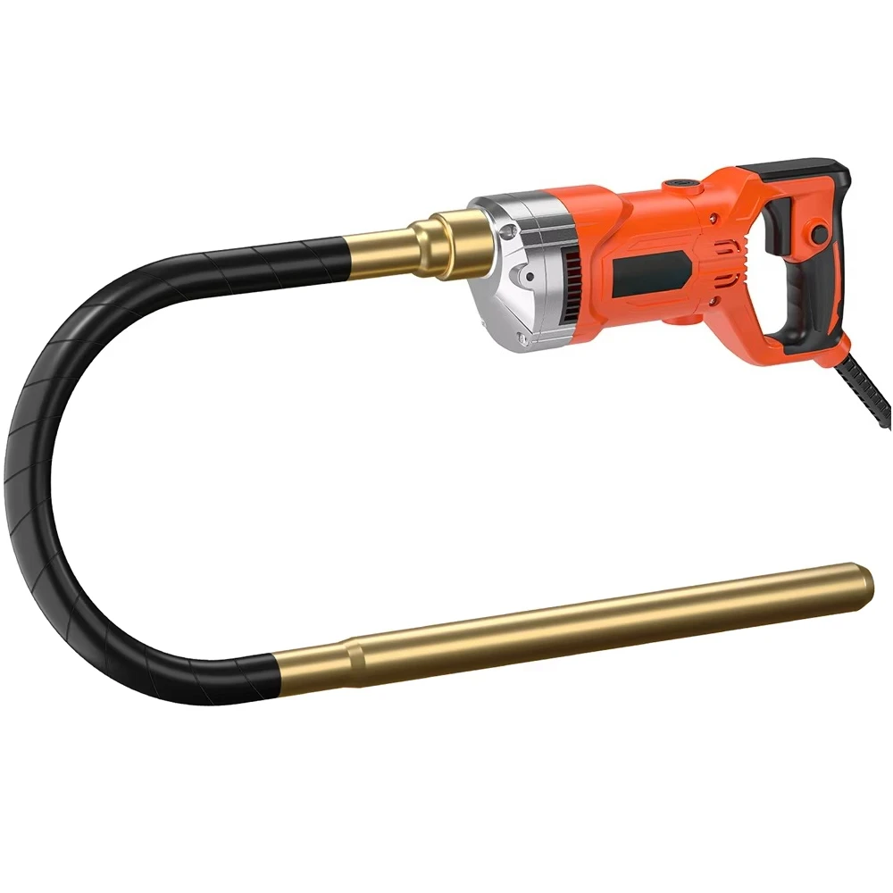 1300W Portable Handheld Variable Speed Concrete Vibrator Electric Concrete Vibrator Tool 5500 RPM Construction Tool 220V 110V