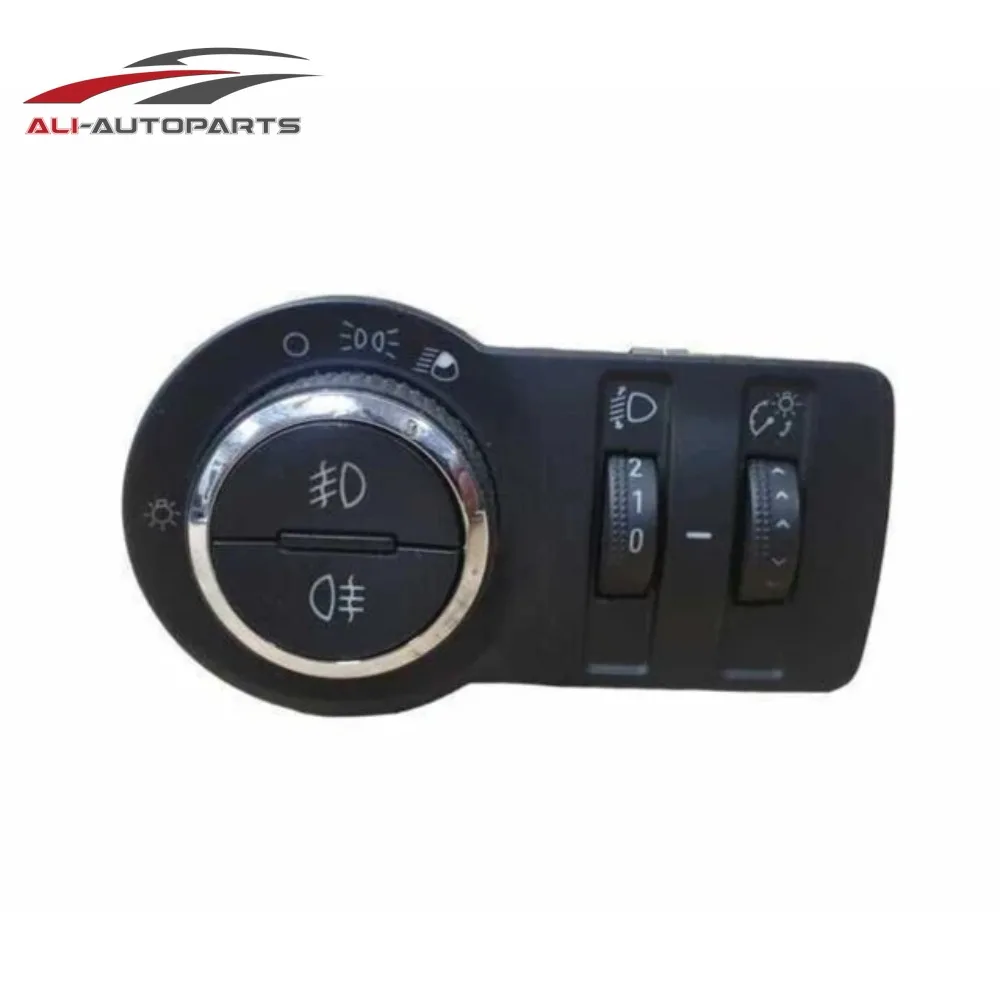Head Light Switch, Headlight Fog Lamp Control Switch Button for Cruze J300 J305 J308 1.4 1.6 13301749