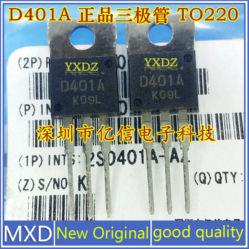 5Pcs/Lot New Original D401A 2SD401A TO-220 in-line Insertion In Stock Good Quality