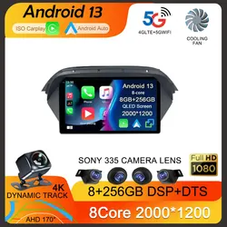 Android 13 Carplay Auto For Honda Acura MDX 2007 2008 2009 2010 2011 2012 2013 Multimedia Car Radio Player Video WIFI+4G GPS DSP