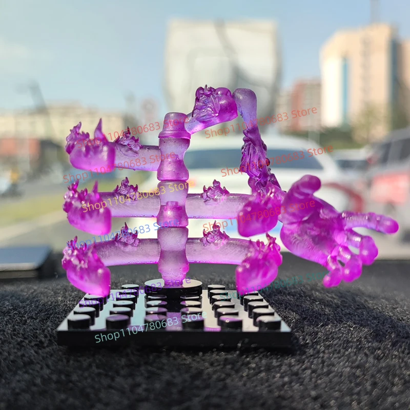 Bloques de construcción MOC, soporte de exhibición de estatuillas en miniatura, accesorios de dibujos animados de Anime, modelo de adorno, juguete para regalo decorativo coleccionable