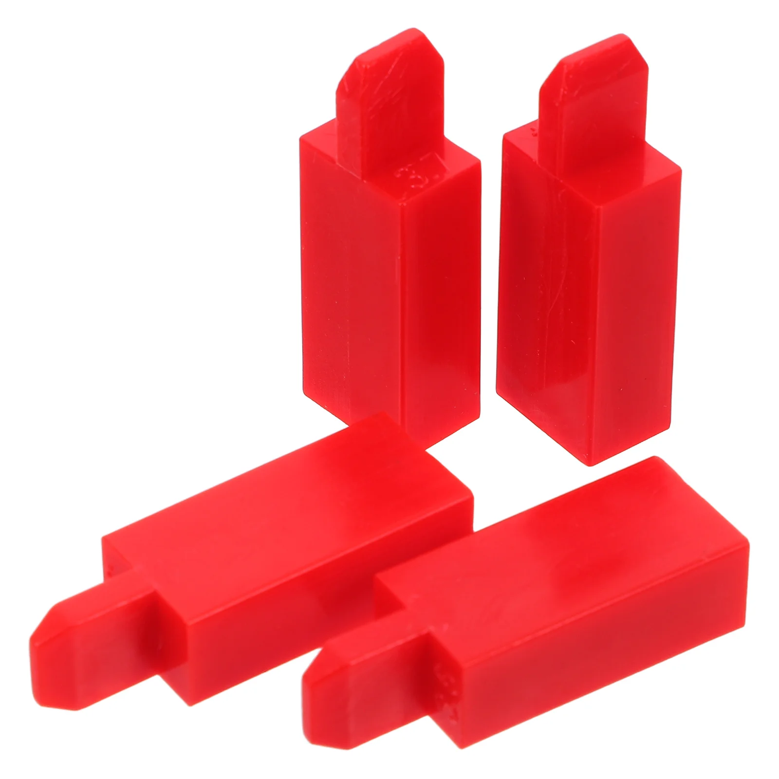 

4 Pcs Piano Tuning Tool Wedge Mute Rubber Stopper Tuner Plastic Repair Accessories Keyboard Turning Plug
