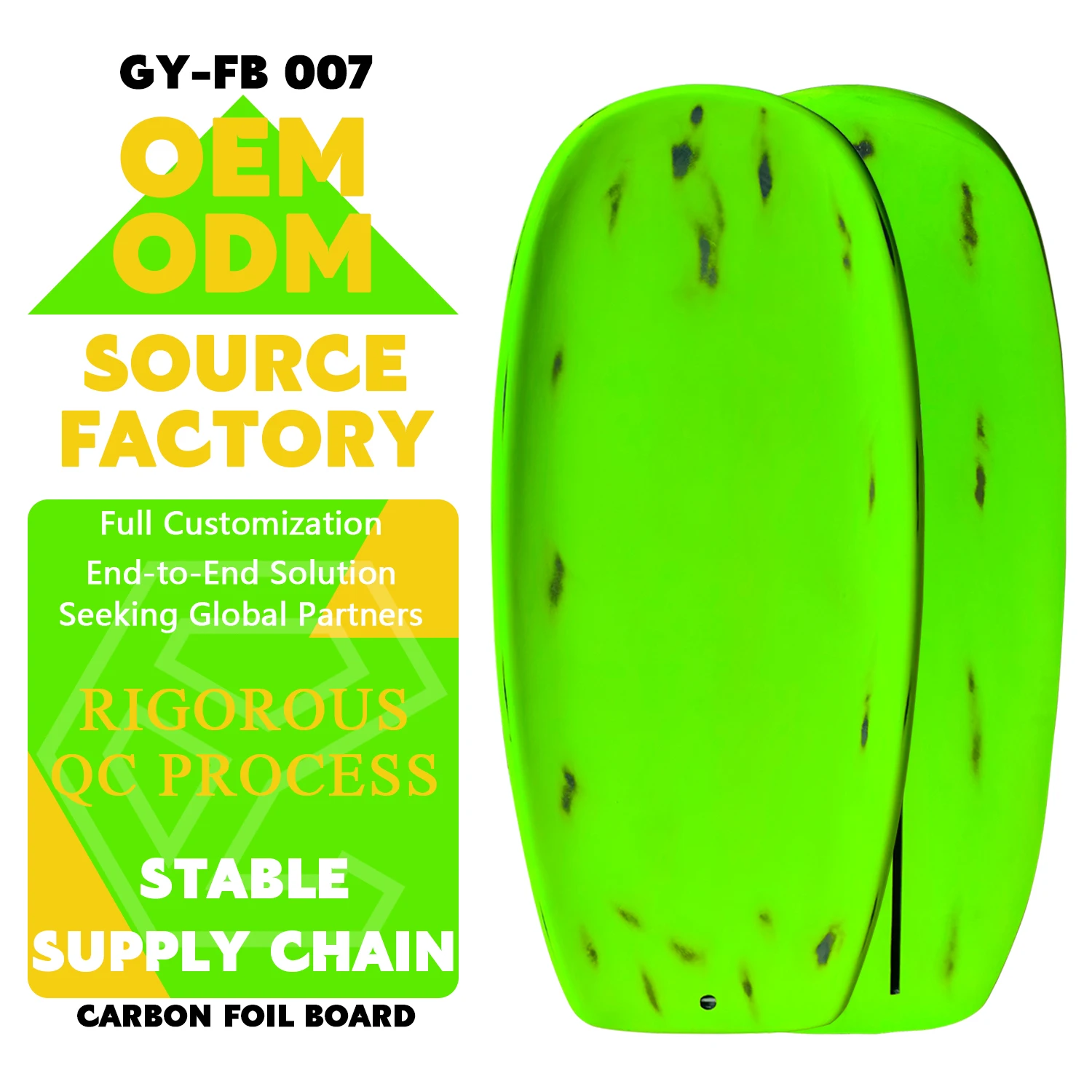 ODM/OEM 106CM Carbon Wave Hydrofoil Surfing Parawing Pump Wing Foil Kayak Pumping Efoil Surfboard for Foil Ocean fin Board