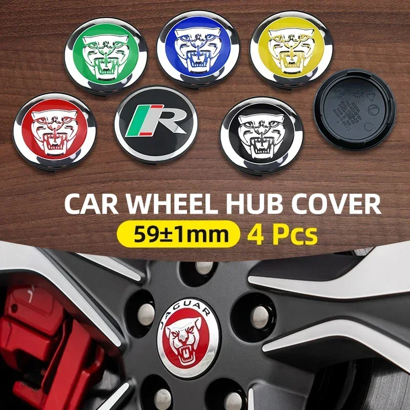 4Pcs 58Mm Car Wheel…