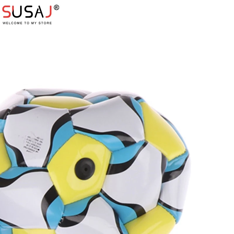 Balón de fútbol tamaño 2 3, pelota de entrenamiento de fútbol de PVC, suministros de práctica para deportes al aire libre, Liga deportiva de fútbol reutilizable para niños de 15cm/18cm