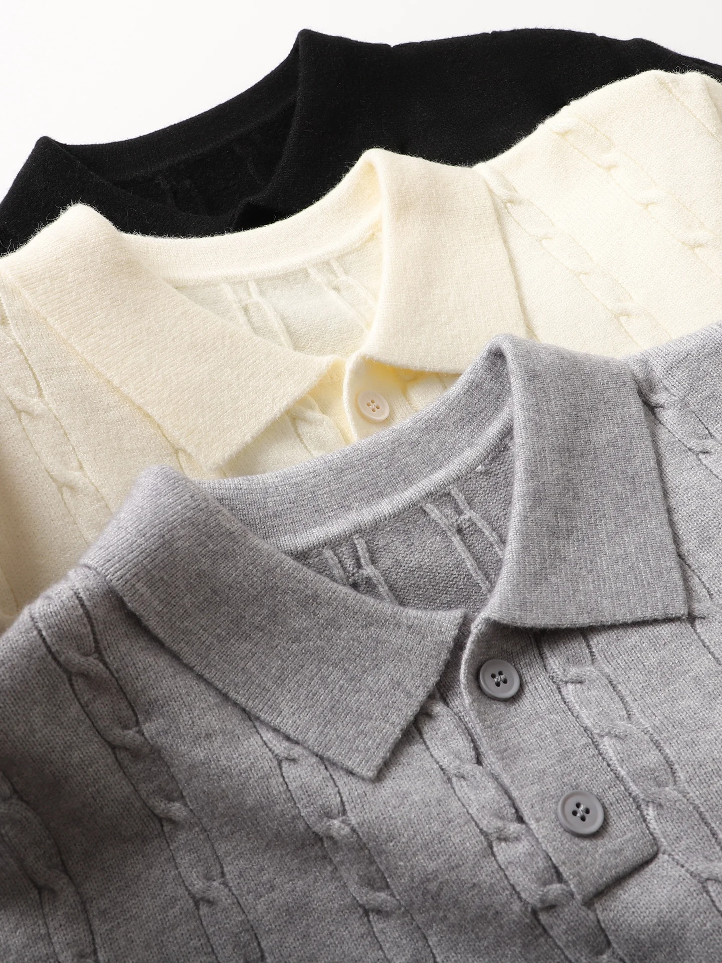 

Мягкий, комфортный, вязаный мужской свитер на осень-зиму, теплый, с узором косы, повседневный, из полиэфирного волокна, прямого кроя.