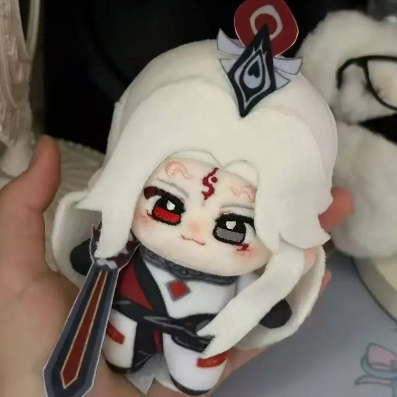 Honor-Of-Kings Ming Shiyin Attribute 10cm Printed Nunu Body Cotton Doll Fan-Made Merchandise Keychain Gift