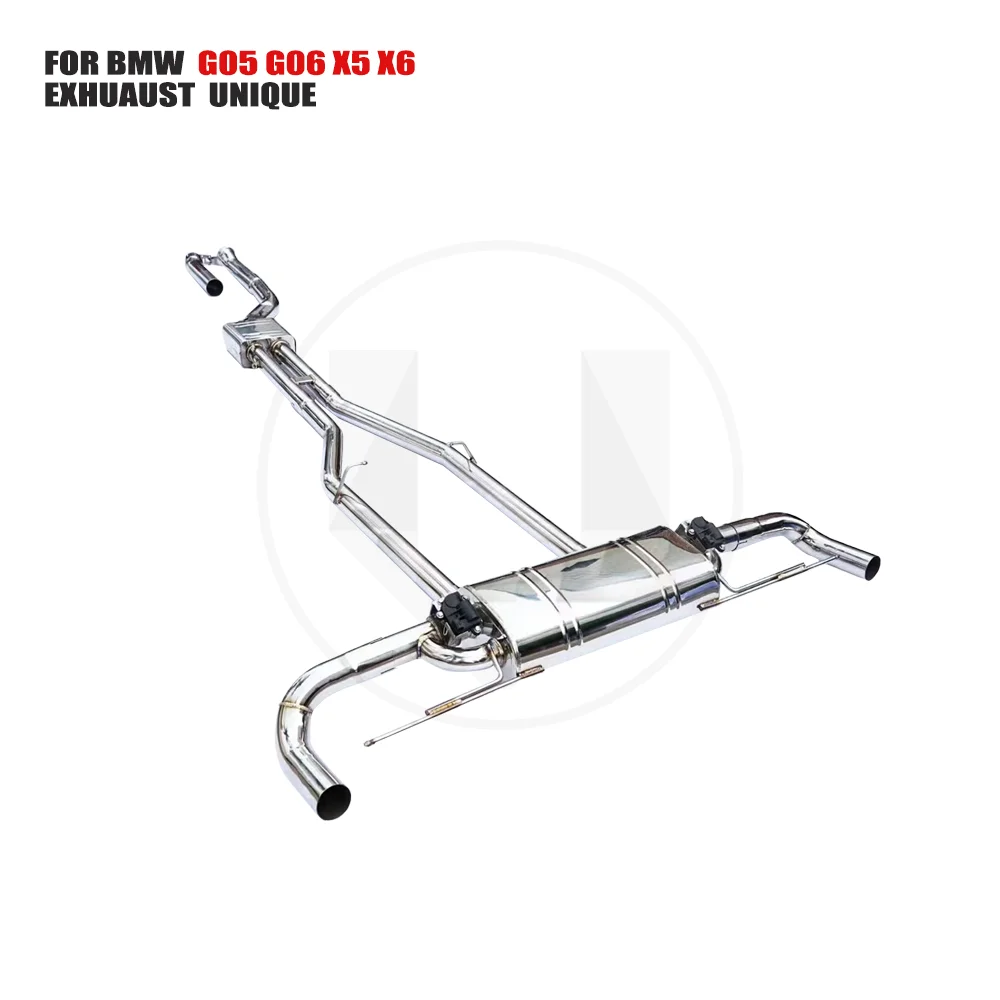 

UNIQUE Stainless Steel Exhaust System Performance Catback is Suitable for BMW G05 G06 X5 X6 3.0T 2019-2020 Car Muffler