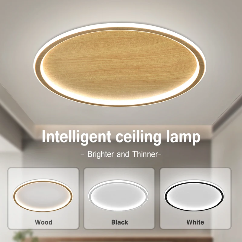 LED Ceiling Lights Modern Ceil Light 18/30/48/58W Led Ceiling Lamps Creative Round Living Room Bedroom Indoor Kitchen Lighting