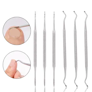 ダブルエンド陥入爪リフターファイル足の爪爪周囲炎足病マニキュアペディキュアネイルケアフック足クリーンツール