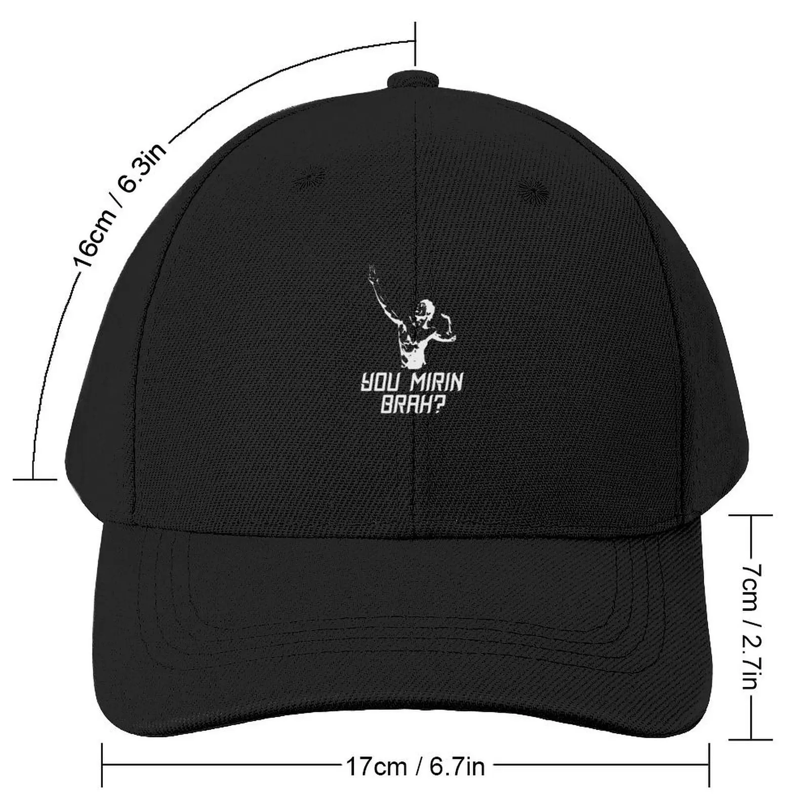 Zyzz Mirin Bodybuilding Aesthetic Sickkunt Brah Baseball Cap fashionable Hat Baseball Cap Rugby Women's Beach Men's