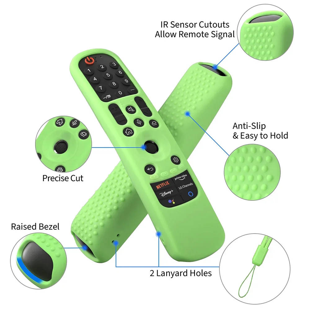 Silicone Remote Control Case Cover Shockproof Cover for LG AN-MR21GC AN-MR21GA AN-MR21N Remote Control Accessories