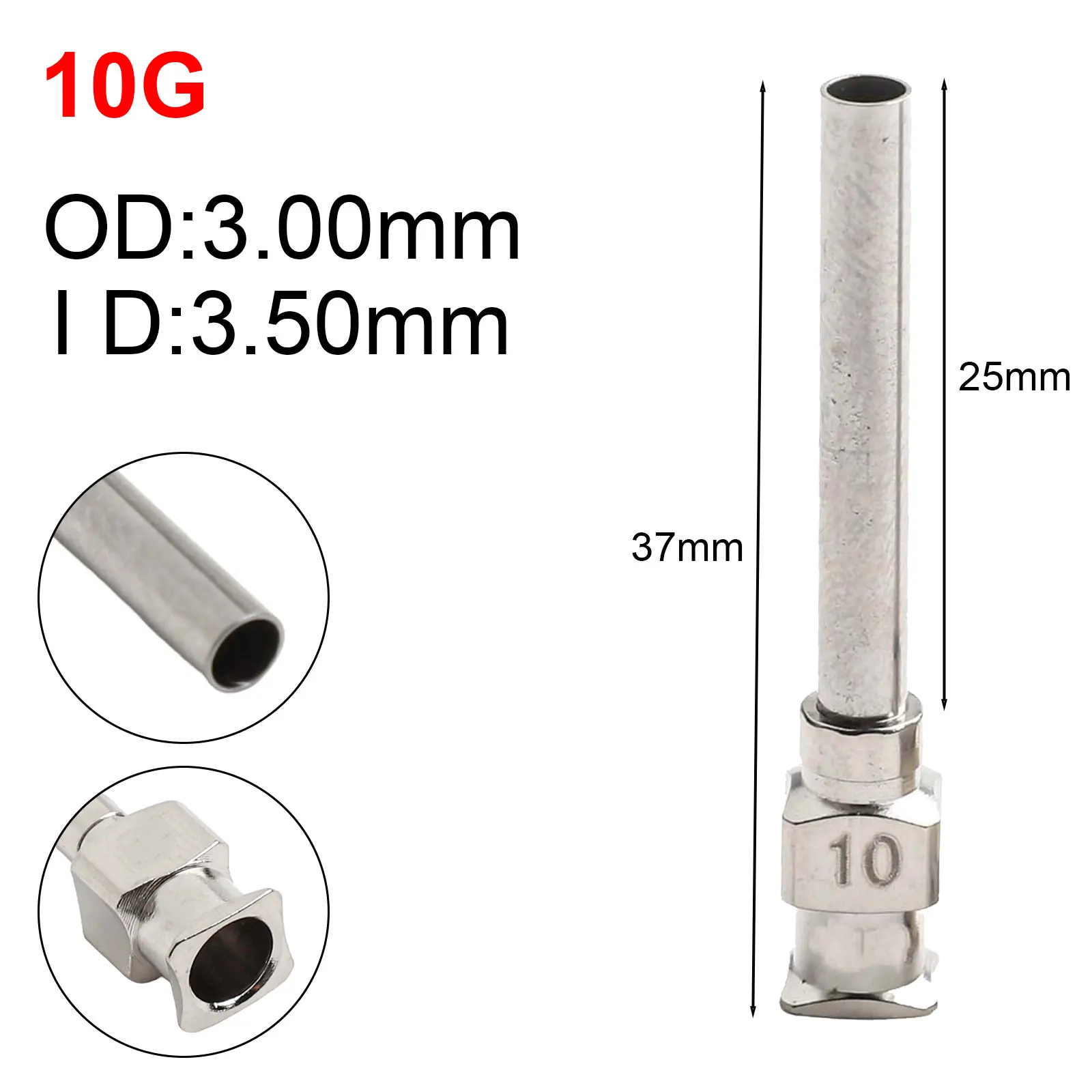 25mm Length 25mm Dispensing Machine Needle Long-lasting Performance Optimal Reach And Precision For Industrial Use