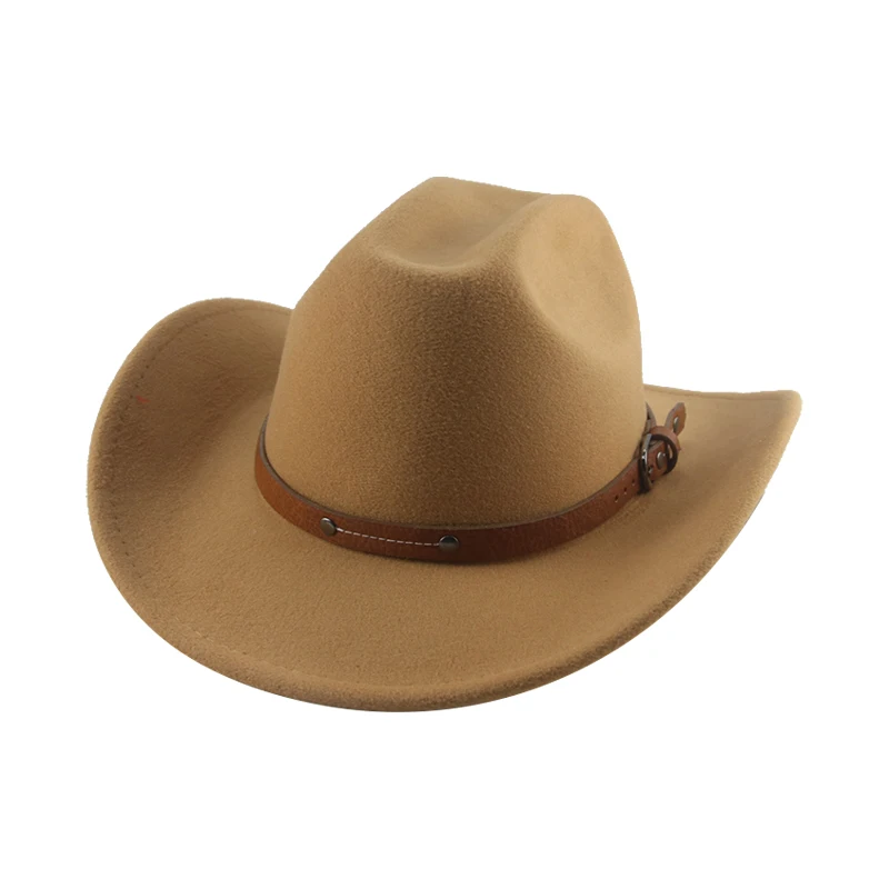 

Cowboy Hat Western Cowboy Hats for Women Cowgirl Hats for Men British Top Hat Belt Camel Vintage Luxury Sombrero Sombrero Hombre