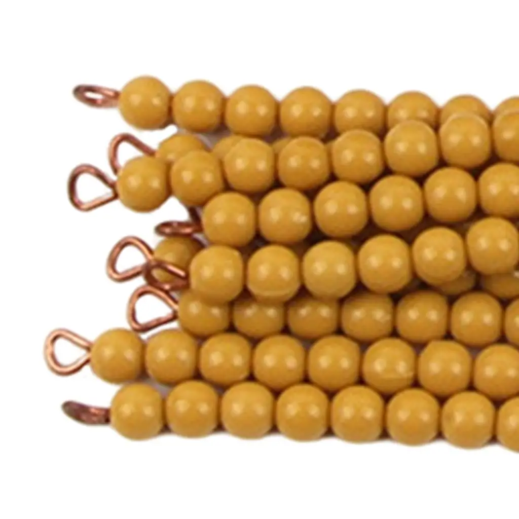 몬테소리 수학 비즈 재료 십진법 게임 계산 장난감 숫자 개념 가르치기 아기 교육 장난감