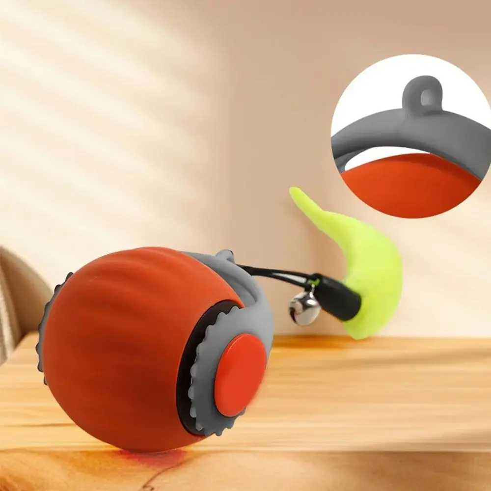 Gravity Sensor Cat Interactive Ball Smart Flexible Pet Toy Ball Automatic Moving Bite Resistant Jumping Rolling Ball Self Hi