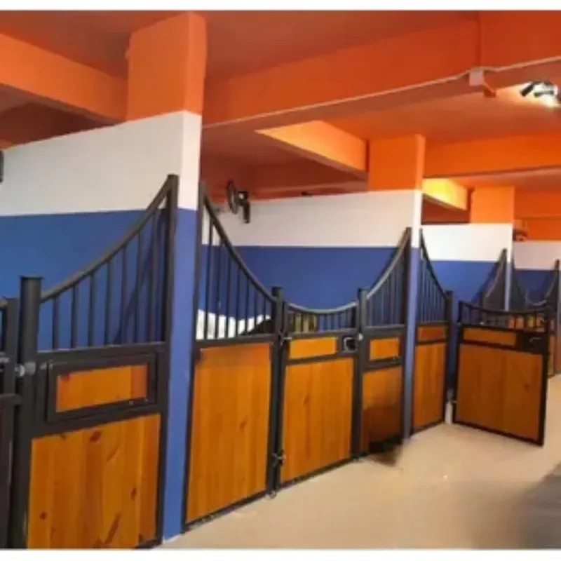 European Equestrian Equipment Equine Elegant Horse Box Stall Stable Panels
