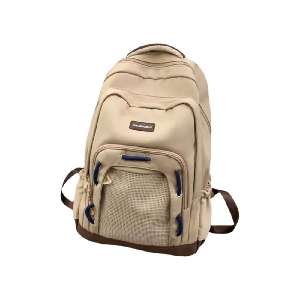 Школьный рюкзак большой емкости, повседневный рюкзак с регулируемыми ремнями, несколько карманов, школьная сумка, нейлоновый студенческий рюкзак для мужчин и женщин