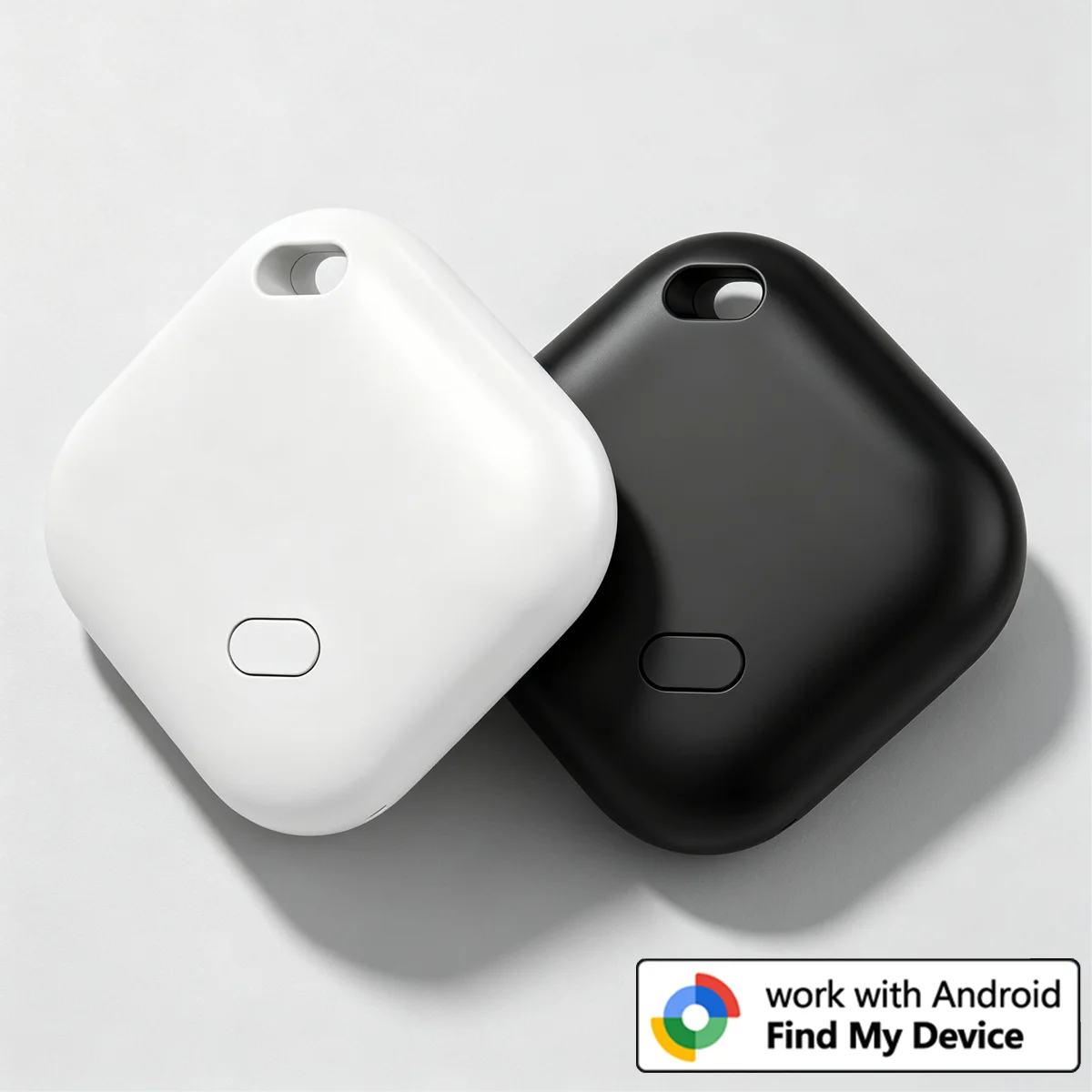 Smart Tracker Tag for Android Device Google Find Hub App Tag Key Finder Wallet/bag Tracker Google Certified Bluetooth Finder