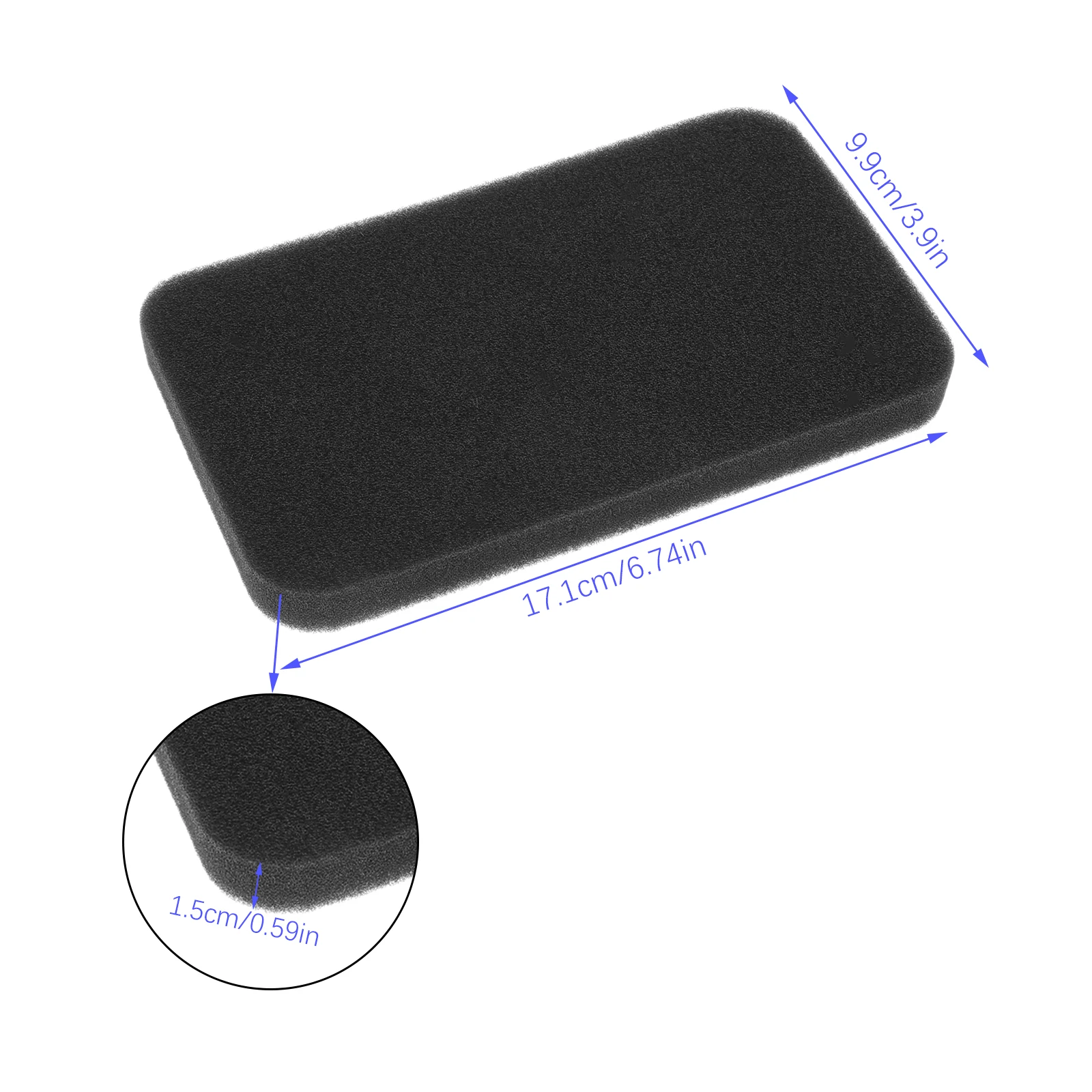 

2Pcs Air Filters Fits Polaris P/n 0454620 and Obsolete P/n 0453664 Garden Tools For Polaris Sportsman and Outlaw 90,110 07-16