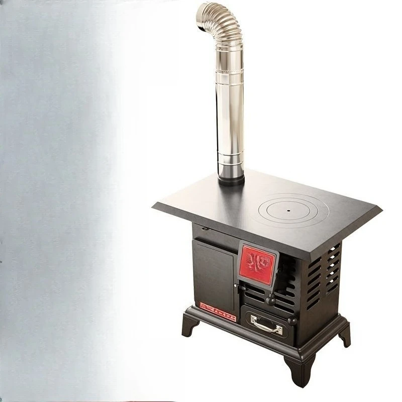 

Firewood heating stove Household indoor fire Smokeless firewood and coal dual-purpose stove