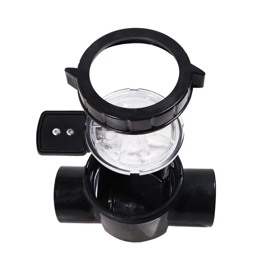 Locking Ring for 600-7010 Check Valves PA+NYLON Black Seal Cap Compatible with Pool and Spa Swing Check Valve Systems