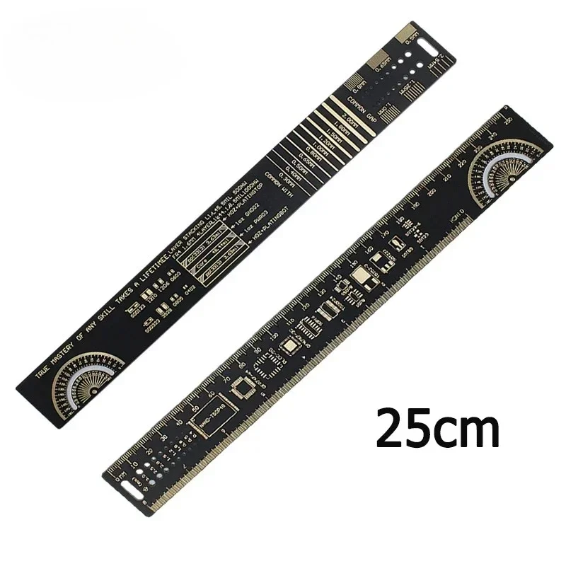 Linijka do PCB 15CM 20CM 25CM Wielofunkcyjne narzędzie pomiarowe Rezystor Kondensator Układ scalony IC SMD Dioda Tranzystor Obudowa PCB dla Arduino