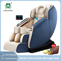 JKR Zero Gravity Massage Chair Electric Sofa Longer SL Track Full Body Airbag Jade Heating Kneading Intelligent Shiatsu Gift