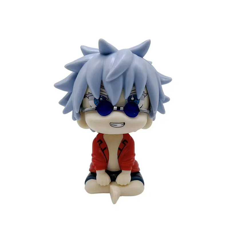Jjk figura geto suguru olhar figura edição q satoru gojo figura geto e gojo figura de ação pose sentada modelo brinquedo presente
