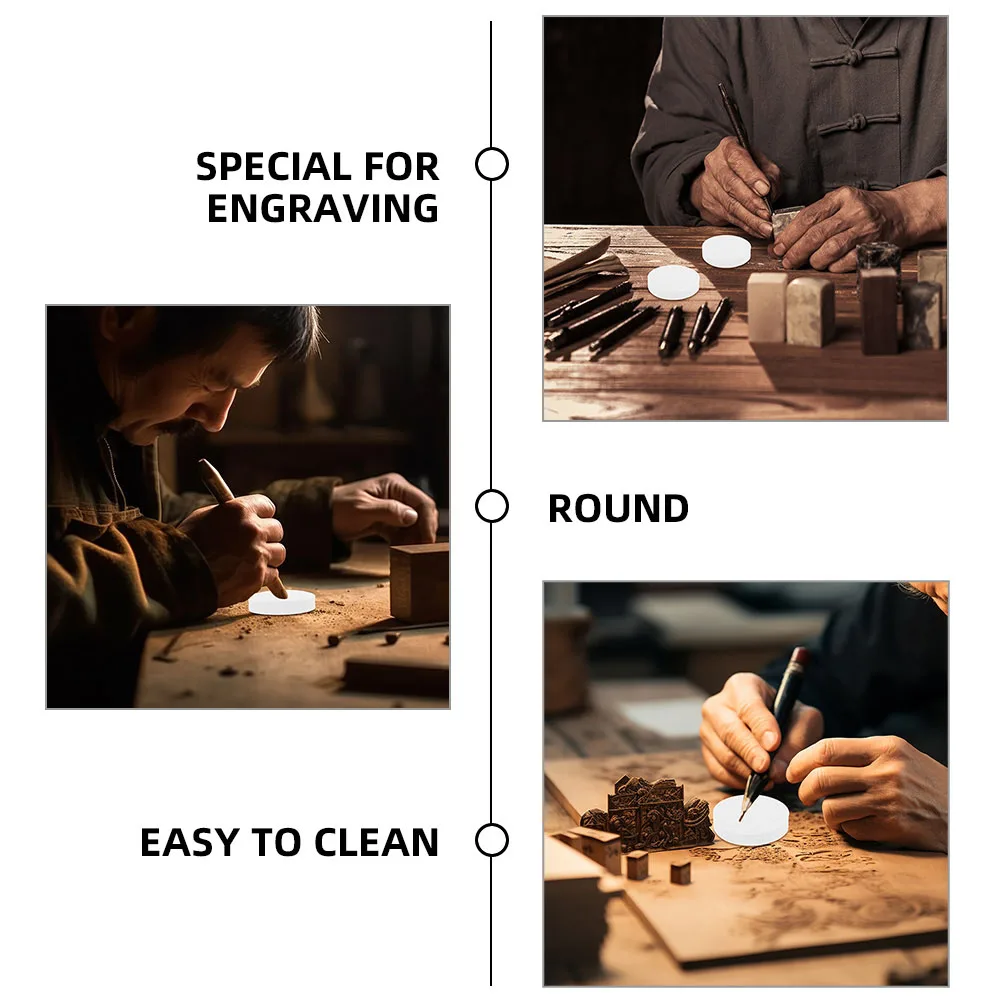 

6Pcs Carving Rubber Blocks DIY Rubber Stamp for Engraving Learners Handmade Craft Portable Stamps Accessories DIY Supplies