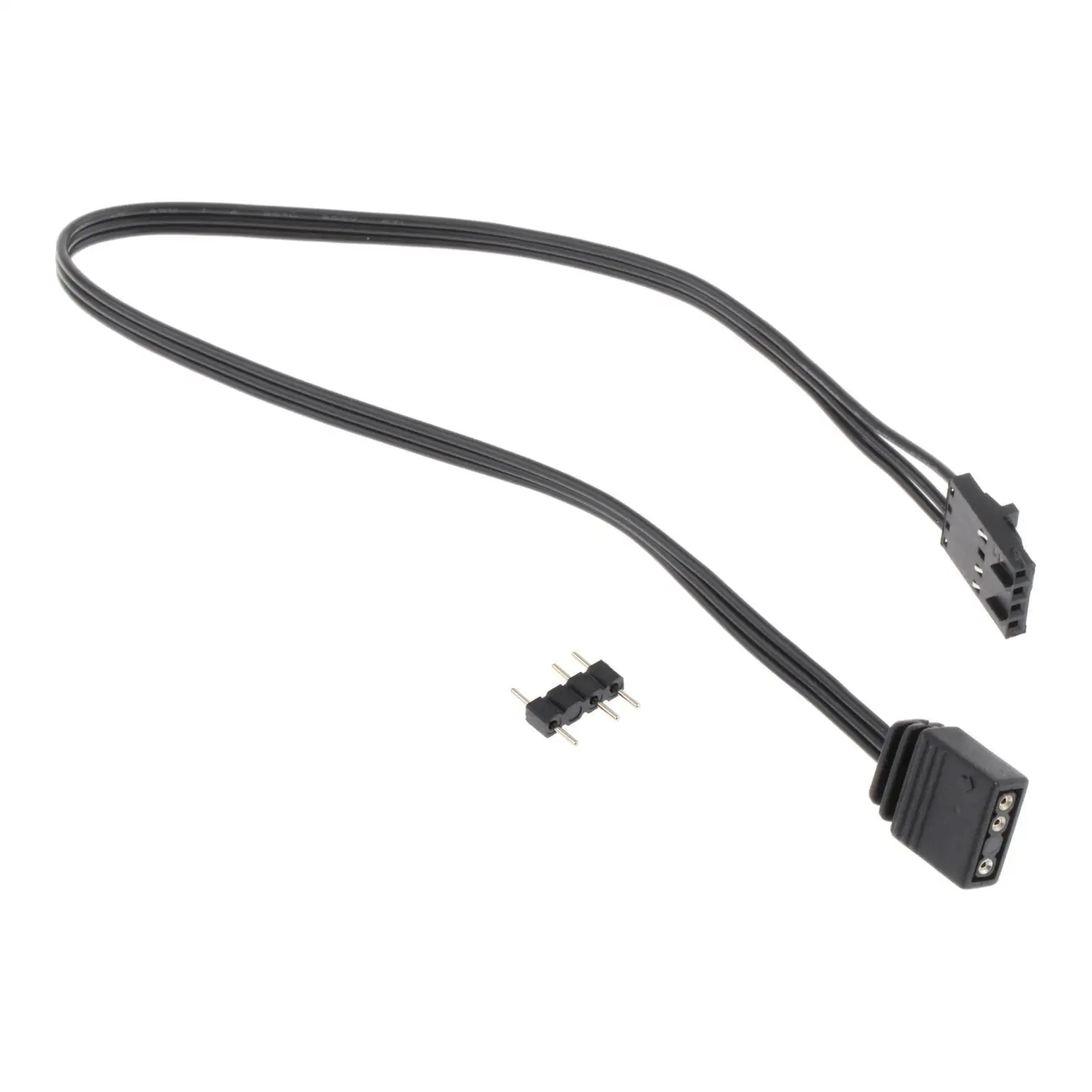 Fan Adapter Cable Lighting Node Converter Connector Portable Durable Splitter 4 Pin RGB to ARGB 5V 3 Pin Accessories