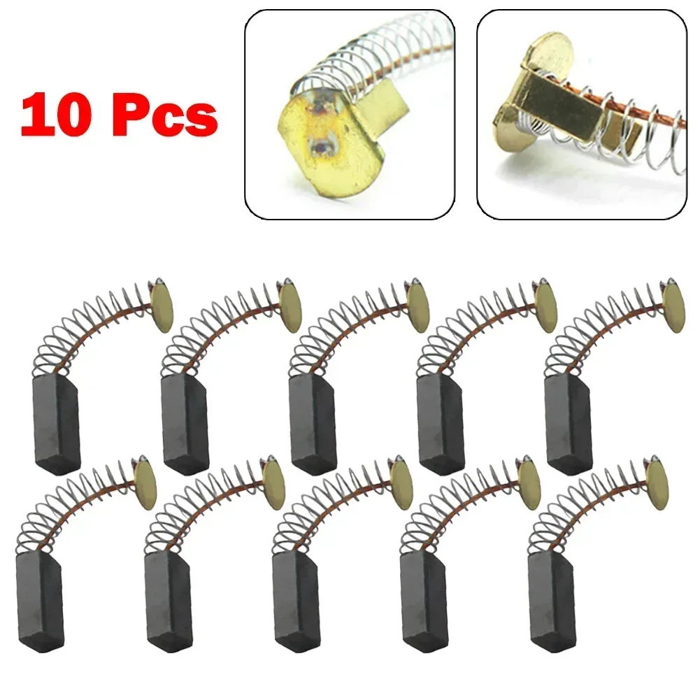 10X Carbon Brush Sqare Parts For FR-900/1000 Continuous Sealing Machine 4*8*18mm For Electric Motors Graphite Brush