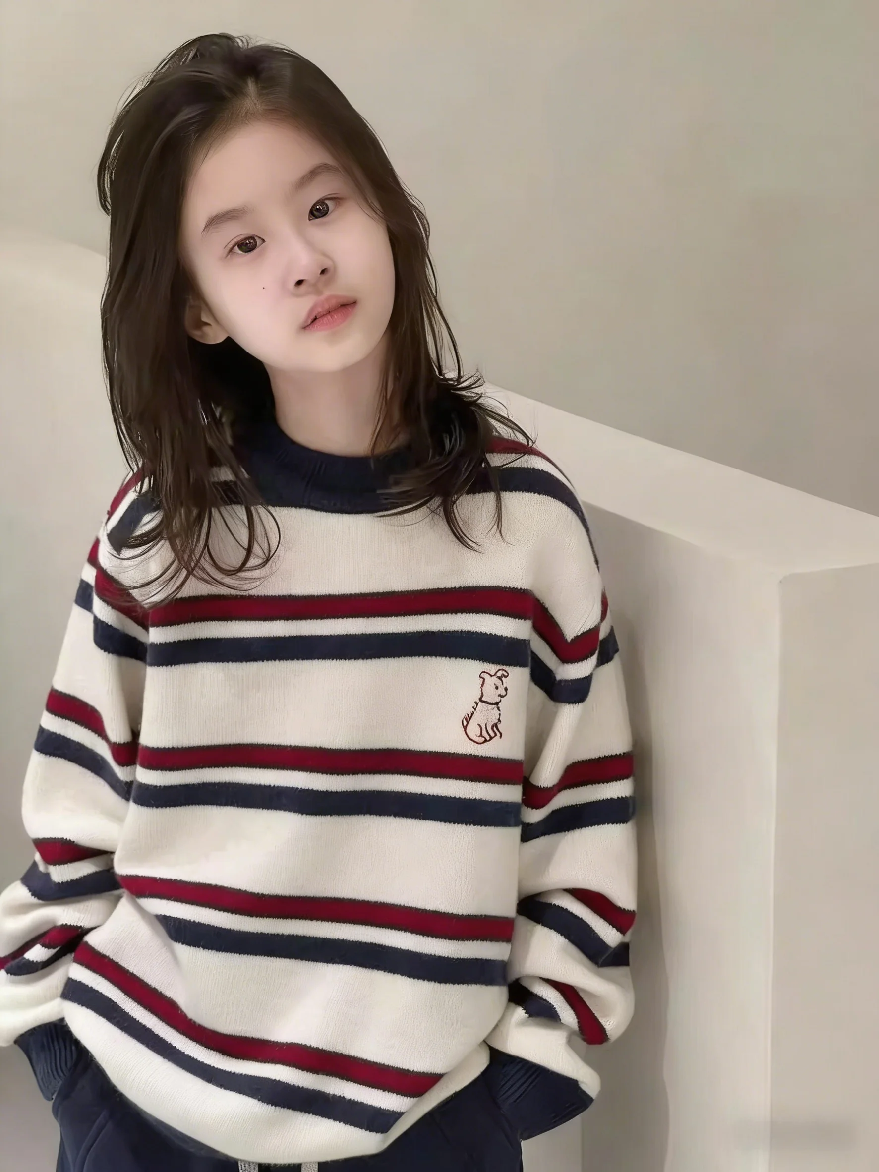 borabora-kids'-stripe-knitwear-round-ne-wool-blend-innerwear-sweater-jasper-children's-faionable-warm-breathable-soft