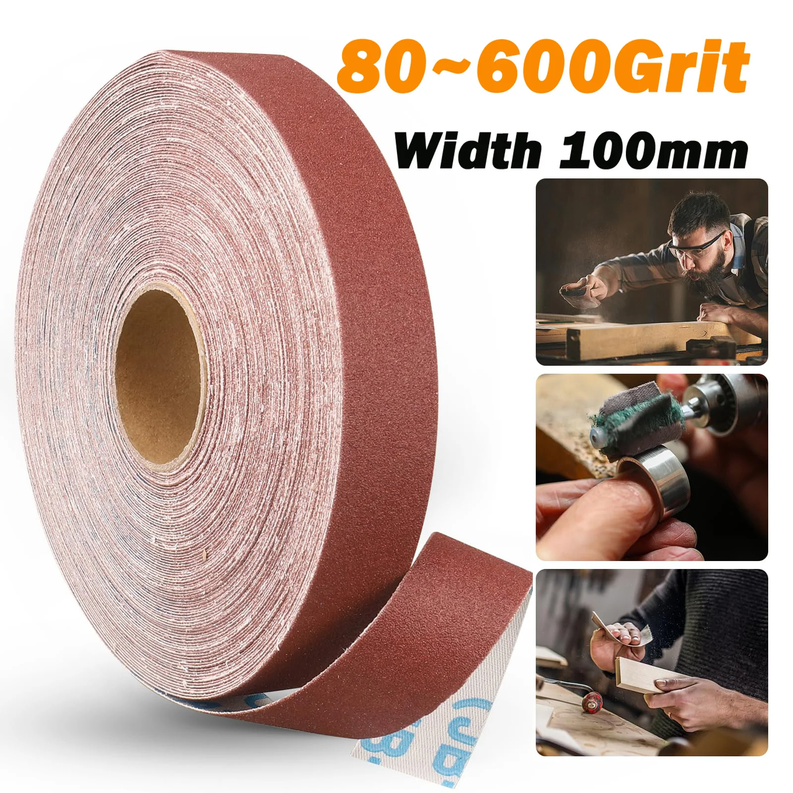 

Рулон наждачной ткани, рулон наждачной бумаги 80 ~ 600, рулон наждачной бумаги для ног, рулон наждачной бумаги для отделки деревянной мебели, шлифовки металла, полировки автомобилей