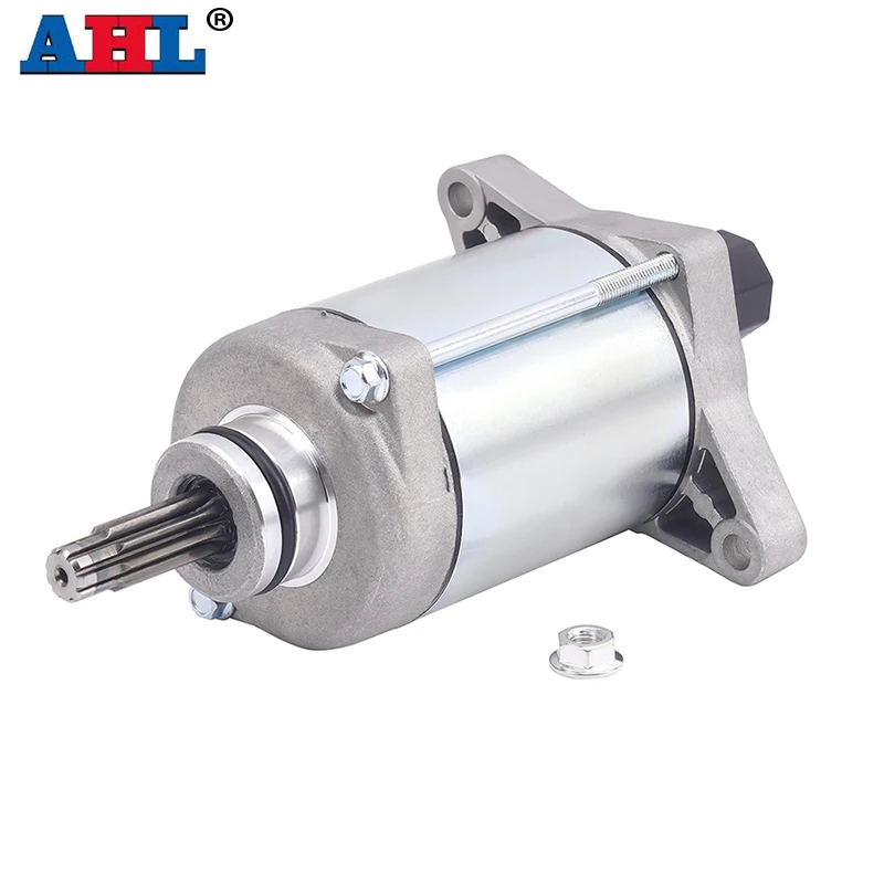 AHL Motorcycle Starter Motor For HONDA TRX500FM TRX500FE TRX500FE1 TRX500FPM TRX500FM5 FOREMAN RUBICON PIONEER 500 SXS500M EPS