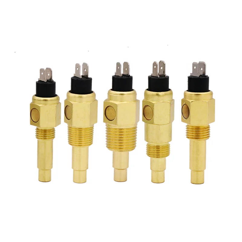 M14*1.5 3/8 17mm 1/2 21mm 5/8 16mm NPT M16*1.5 Engine Water Temperature Sensor for VDO 98 ± 3 ℃ Alarm Universal Generator Part