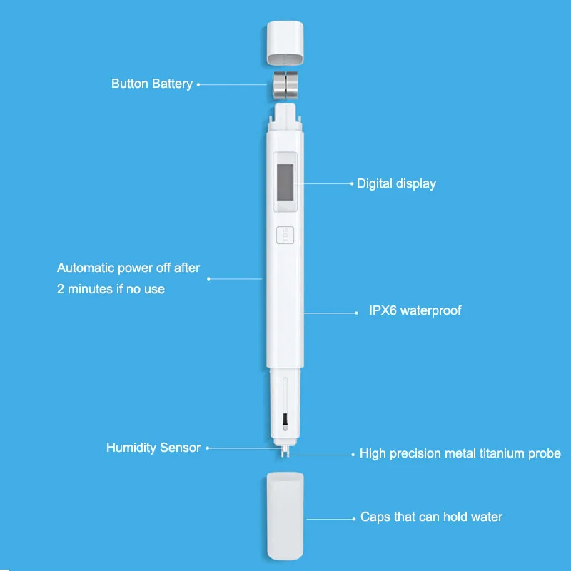 Xiaomi TDS Meter Tester Portable Detection Pen Water Quality Test Pen EC Water Measurement Tool Smart H Purity EC TDS-3 Tester images - 6