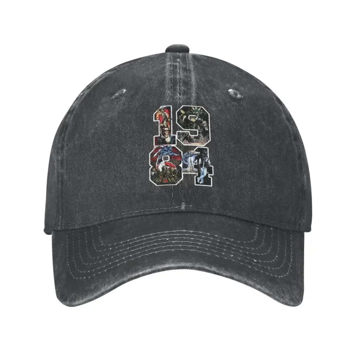 Classic 1984 Gremlins Baseball Cap Unisex Distressed Washed Sun Cap Movies Outdoor All Seasons Travel Unstructured Soft Hats Cap