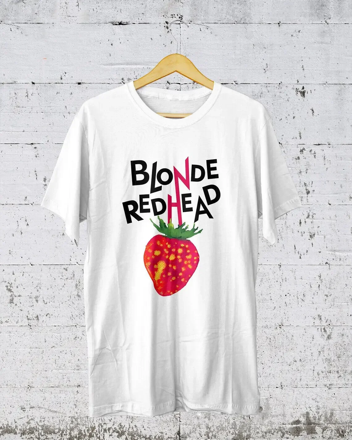 Blond Redhead Retro T-Shirt Short Sleeve E86946