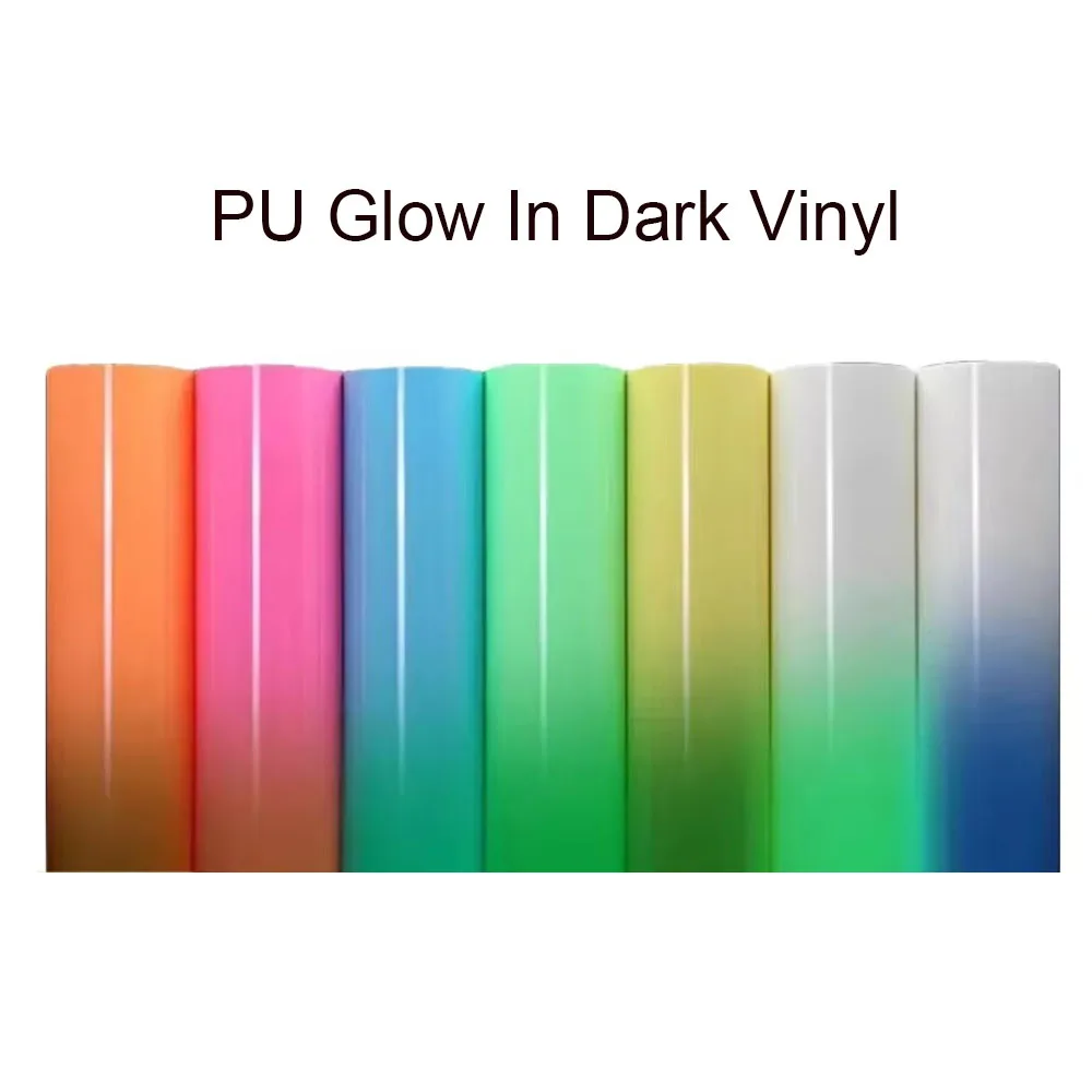 

PU Glow-in-the-Dark Lettering Film 50x100cm Glow-in-the-Dark Vinyl Printing Transfer Foam-Luminescent Lettering Film