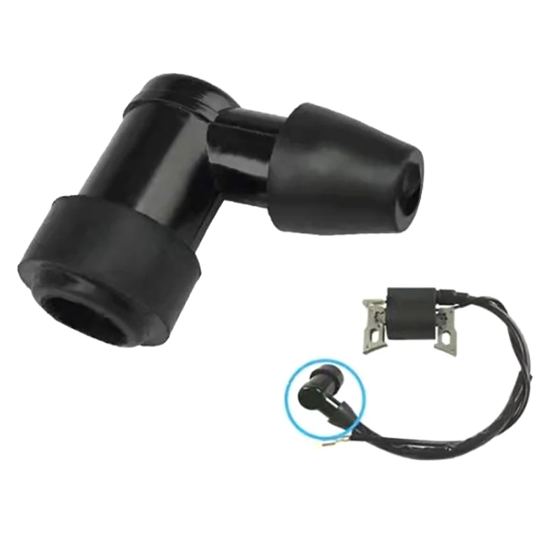 Spark Plug Cap 90 Degree Non Resistor Plug Cap Cover For Motorcycle Dirt Bike ATV Quad Buggy Scooter