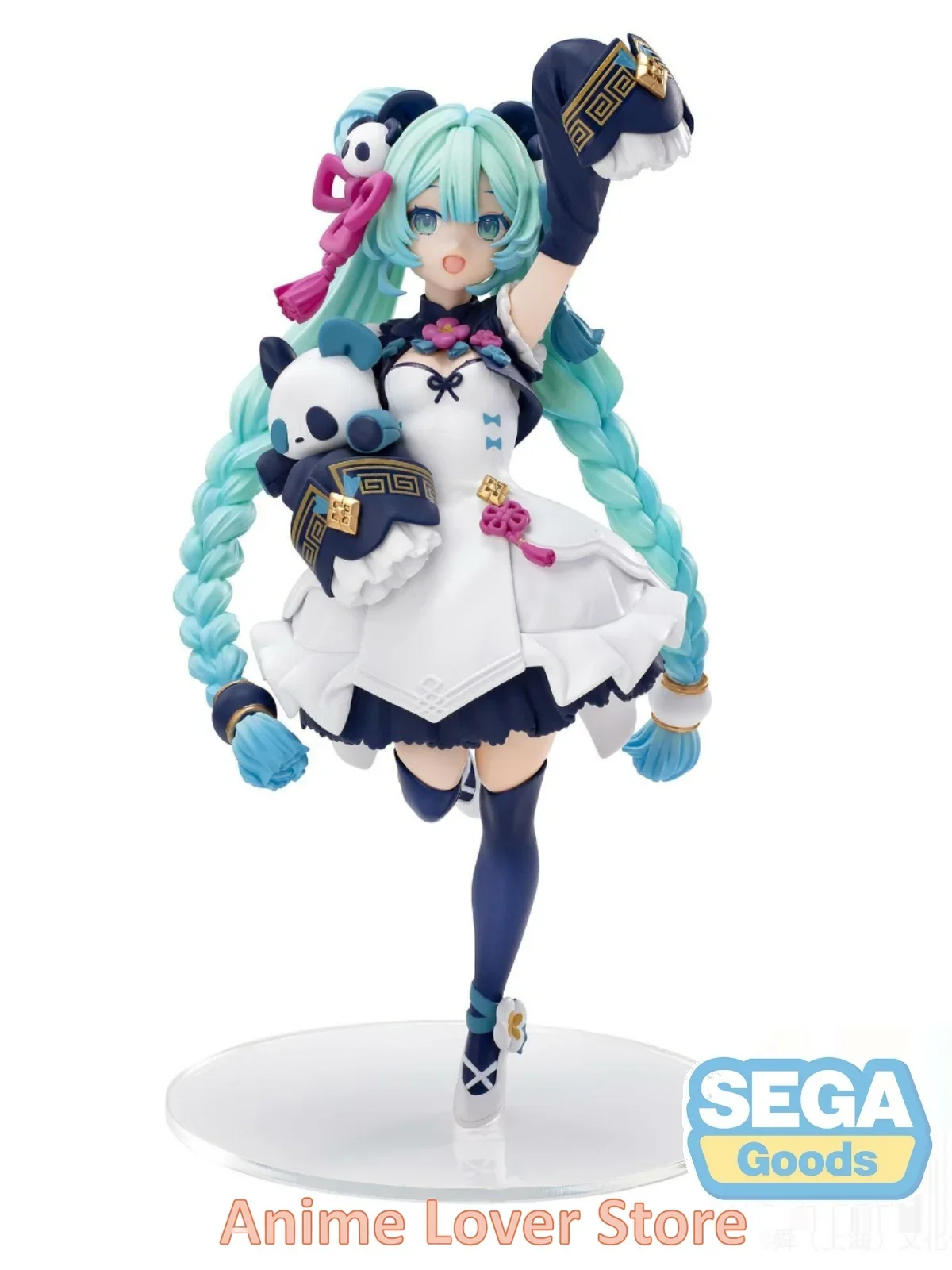 In Stock SEGA Original Hatsune Miku Luminasta Chinese National Style Fashion Ver. Anime Figure Toys for Kids Gift