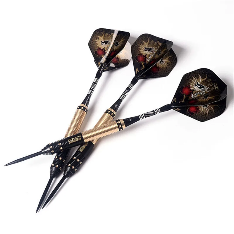 CUESOUL 3pcs 25g Steel Darts With Aluminum Shafts And Brass Darts Barrel