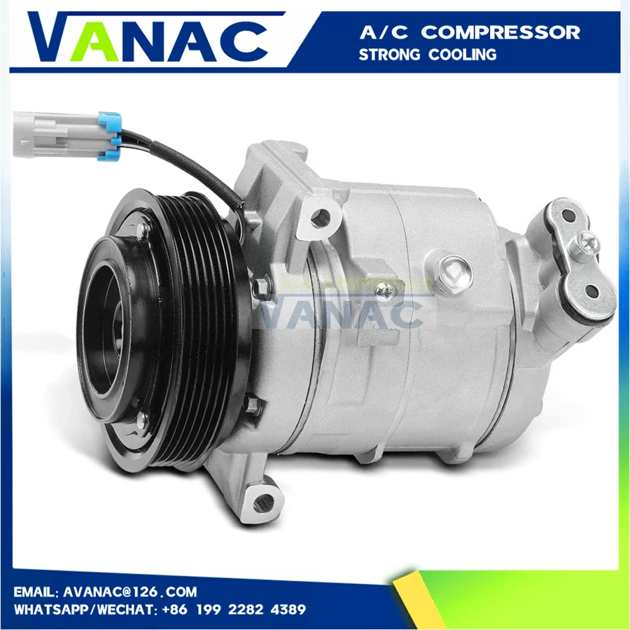 

New Auto AC Compressor For Chevrolet Camaro 2010-2015 V6 3.6L 92229743 3719883 22798908 23374616 25798908 1522219 92229740