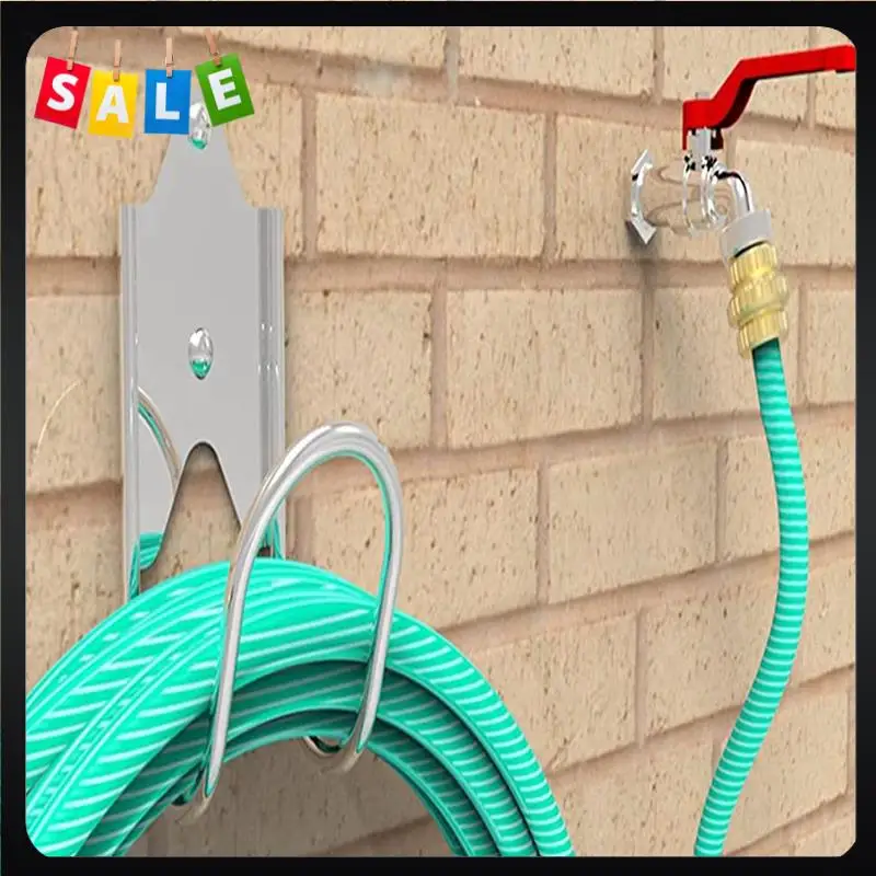 ABEZ Garden Hose Holder Heavy Duty Garden Hose Hanger Wall Mount For Water Hose, Extension Cords, Air Compressor Hose