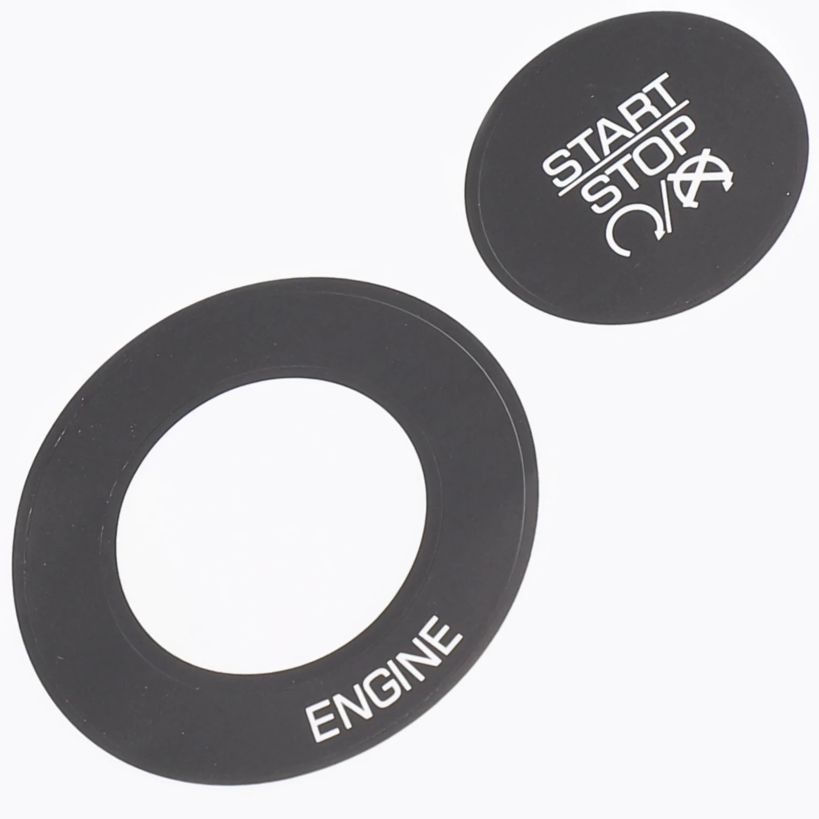 Car Accessories Decal Sticker Button Repair Button Repair Decal Sticker For DOOGE 11-14 Stop Start Switch Button White Lettering