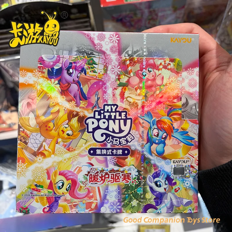 

Genuine KAYOU My Little Pony Stove To Keep Out The Cold Series Collectible Card Vol.4 Trading Cards Anime Peripheral Toy Gifts