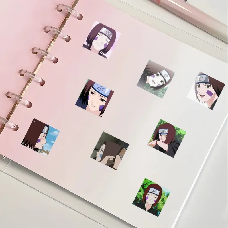 54 قطعة من ملصقات الديكور المبتكرة لشخصية الرسوم المتحركة Nohara Rin